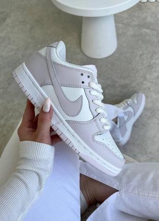 Кроссовки женские for nike dunk light pink10 фото