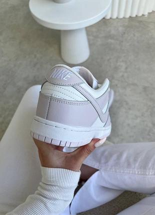 Кроссовки женские for nike dunk light pink7 фото