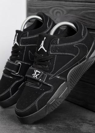 Кросівки der Dior x Air Jordan 1 High travis scott  black edition2 фото