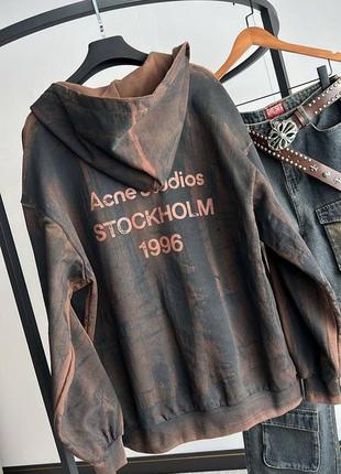 Брендове худі в стилі acne studious