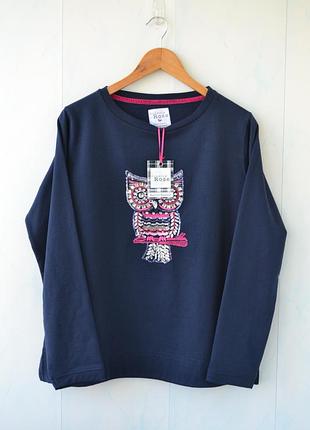 Теплый свитшот с совой  country rose