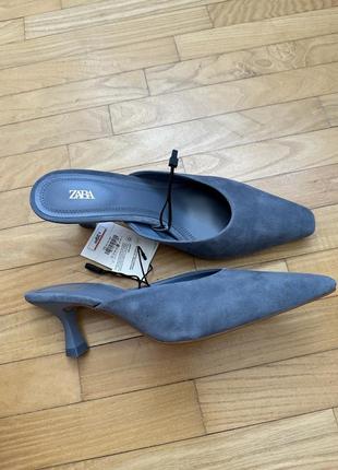 Мюлі/шльопанці/сабо zara