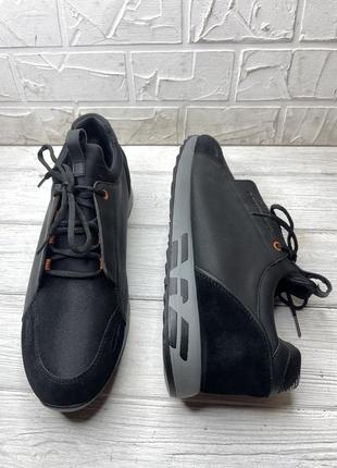 Кроссовки мужские черные emporio armani ea 7 5