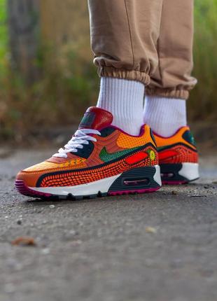 Кросівки nike air max 90 dia de los muertos2 фото
