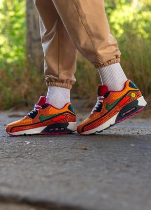 Кросівки nike air max 90 dia de los muertos4 фото
