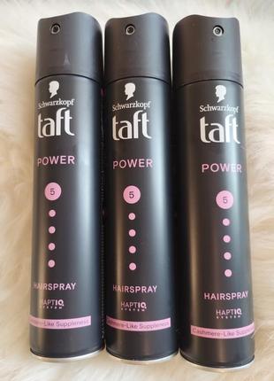 Лак для волосся taft cashmere power 5 hairspray