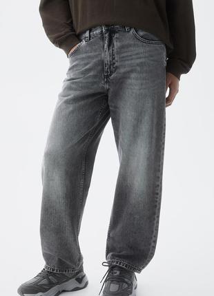 Крутые джинсы pull &amp; bear - модель wide leg - р-ры 31, 32
