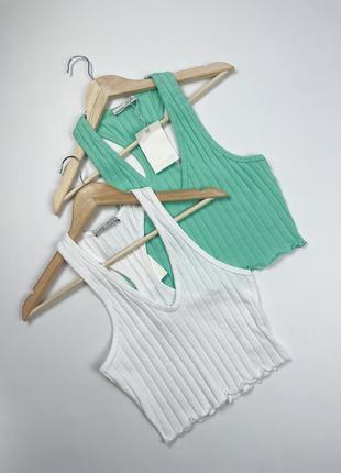 2 топа от pull & bear 💚