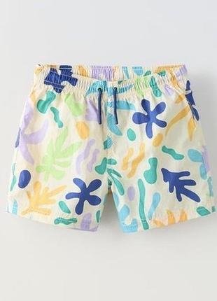 Новинка! практичні та стильні плавки zara на хлопчика.