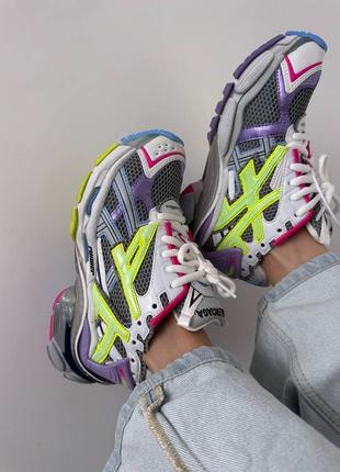 Жіночі кросівки в стилі balenciaga 
runner trainer neon colors premium7 фото