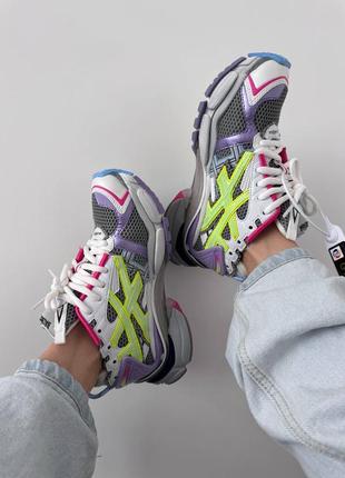 Жіночі кросівки в стилі balenciaga 
runner trainer neon colors premium8 фото