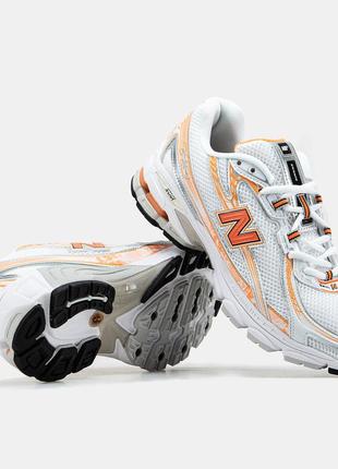 Мужские кроссовки new balance 740 white orange 40-41-42-43-44-45