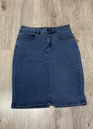 Юбка джинсовая женская