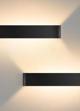 Настінний світильник oowolf lsy1b 12 w 3000 k black (b0byjn5zx2) 4169