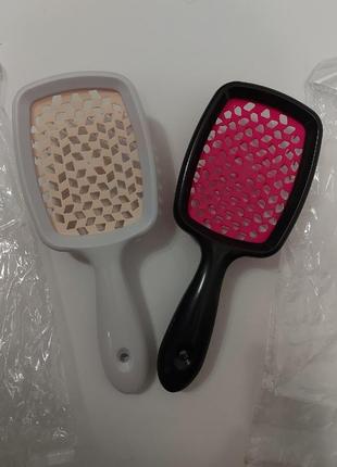 Расческа щетка для мокрых волос /для сушки-укладки феном