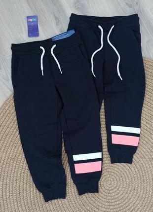 Штаны спортивные джоггеры для девочки (двунитка) lupilu 98/104 см