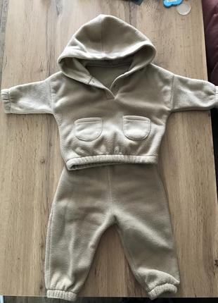Флисовый костюм на мальчика