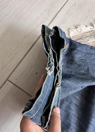 Синие винтажные бегги джинсы dickies скейт стиль размер 29/30