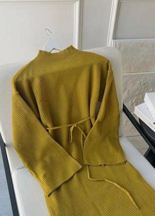 Платье с пояском 👗 4