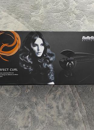 Автоматична плойка для волосся babyliss pro perfect curl usa