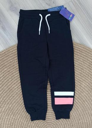 Штаны спортивные для девочки (двунитка) lupilu 98/104 см