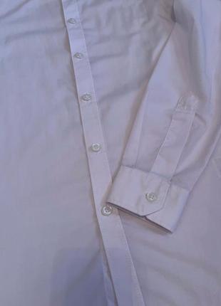 Белая рубашка 11-12 лет