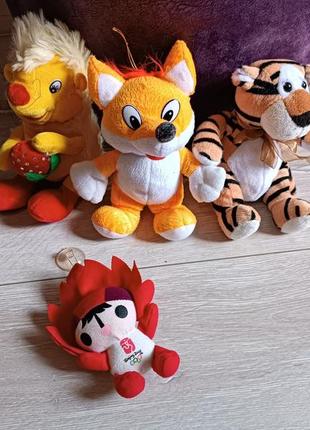 Набор мягких игрушек 4 шт