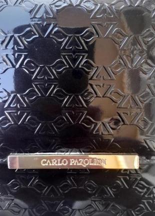 Італійська елегантна шкіряна сумка-клатч carlo pazolini4 фото