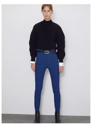 Джинсы / брюки / штаны в клетку от zara