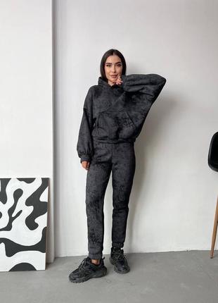 Теплый костюм oversize,стильно и комфортно 🤗
