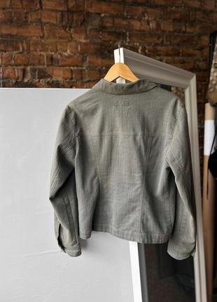 Ivo nikkolo women’s long sleeve jean denim jacket grey жіноча джинсовка, джинсова куртка3 фото
