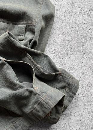 Ivo nikkolo women’s long sleeve jean denim jacket grey жіноча джинсовка, джинсова куртка5 фото