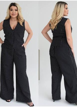 Модный деловой женский костюм двойка6 фото