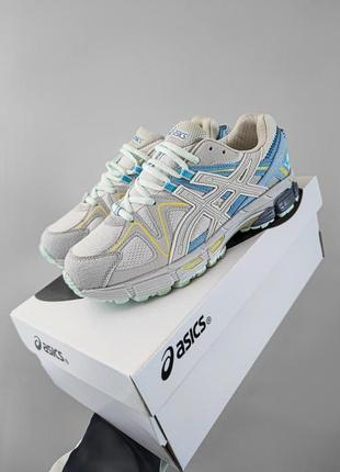 Женские кроссовки 1022a186-100 asics gel kahana 8 light mint v / smb