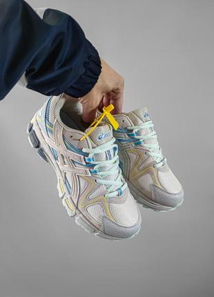 Женские кроссовки silver asics gel kahana 8 light mint v / smb4 фото