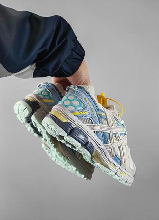 Женские кроссовки silver asics gel kahana 8 light mint v / smb6 фото