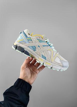 Женские кроссовки silver asics gel kahana 8 light mint v / smb8 фото