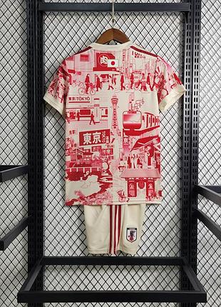 Детская футбольная форма сборной японии токио для детей мальчика адидас с собственной птицей