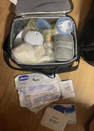 Молокоотсос philips avent 2 в1
