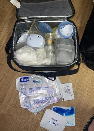 Молокоотсос philips avent 2 в1