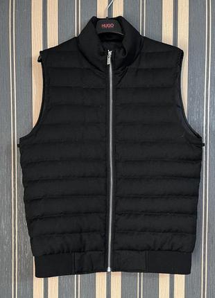 The kooples s пуховая жилетка черная