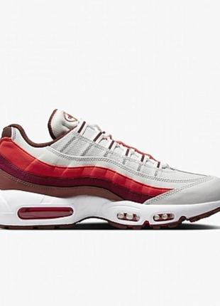 Кросівки nike air max 95 white and red