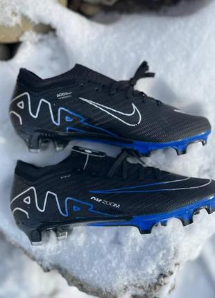 Бутси nike air zoom mercurial vapor xv fg / копочки найк аір зум / футбольне взуття
