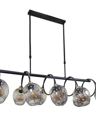 Люстра 752l7915-10 bk+bk