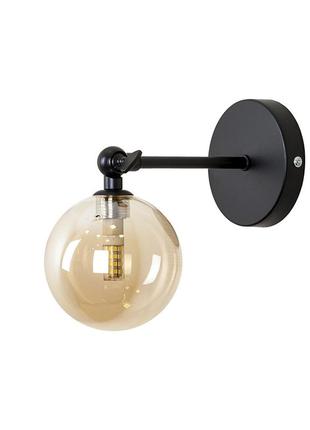 Бра 761w100f-1 bk+br