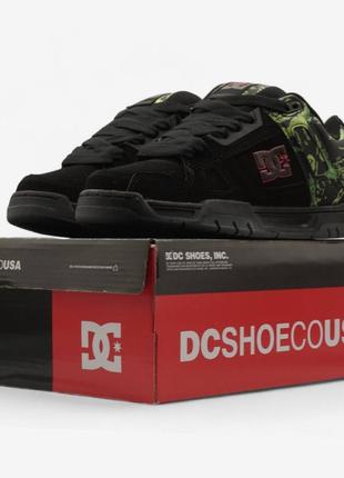 Dc sneakers black blue