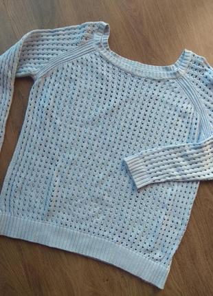 Свитер сетка, ажурный свитер
