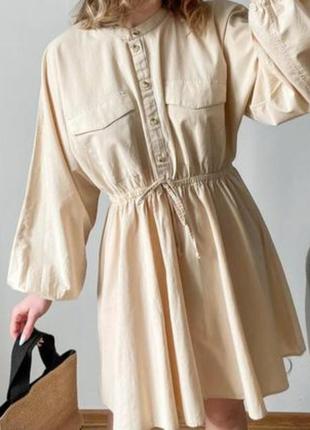 Льняное платье primark2 фото