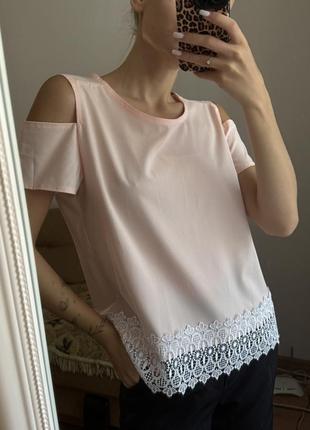 Блуза у рожевому кольорі s