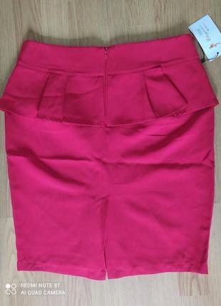 Sale!!! юбка розовая размер м.3 фото